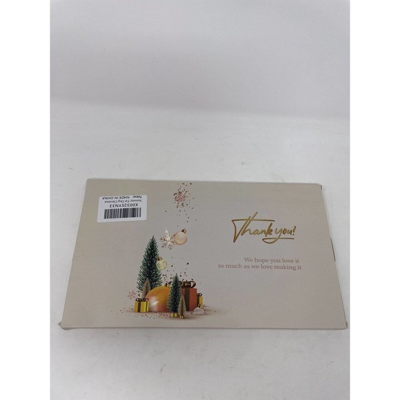 Senneny Pet Dog Christmas Stocking Burlap Lace Black White Check NEW Bone - Picture 8 of 8